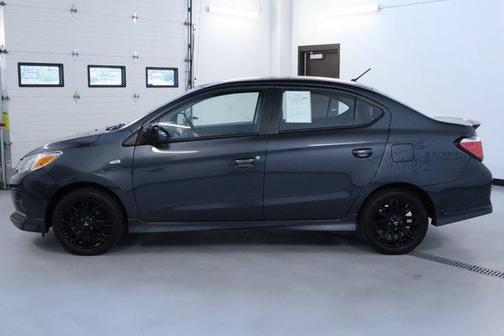 Graphite Gray Metallic 2024 Mitsubishi Mirage G4 Black Edition