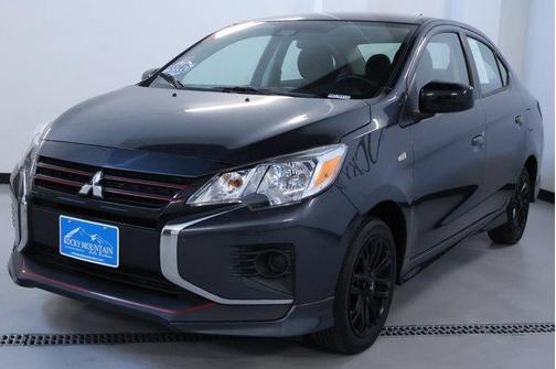 Graphite Gray Metallic 2024 Mitsubishi Mirage G4 Black Edition