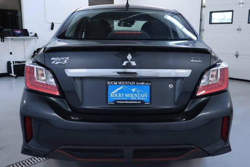 Graphite Gray Metallic 2024 Mitsubishi Mirage G4 Black Edition