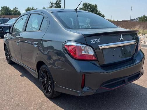 Graphite Gray Metallic 2024 Mitsubishi Mirage G4 Black Edition