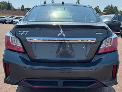 Graphite Gray Metallic 2024 Mitsubishi Mirage G4 Black Edition