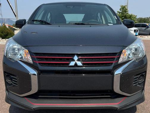 Graphite Gray Metallic 2024 Mitsubishi Mirage G4 Black Edition