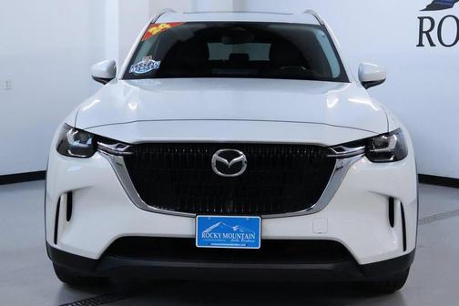 Rhodium White Metallic 2024 Mazda CX-90 3.3 Turbo Preferred