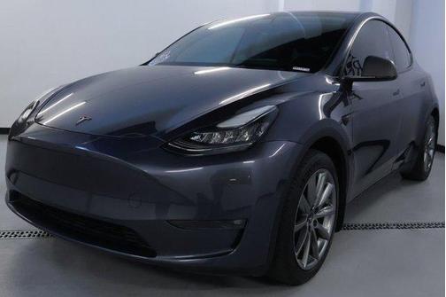 Midnight Silver Metallic 2021 Tesla Model Y Long Range