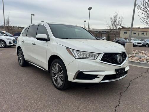 White Diamond Pearl 2018 Acura MDX 3.5L w/Technology & Entertainment Pkgs