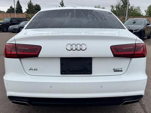 Ibis White 2018 Audi A6 2.0T Sport