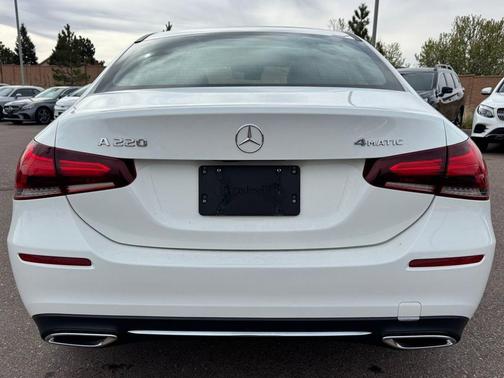 White 2019 Mercedes-Benz A-Class A 220 4MATIC