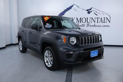 Graphite Gray 2023 Jeep Renegade Latitude
