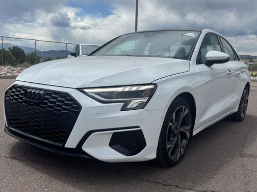 Ibis White 2023 Audi A3 Premium
