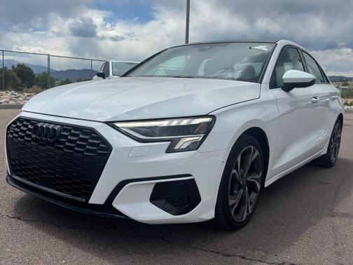 Ibis White 2023 Audi A3 Premium