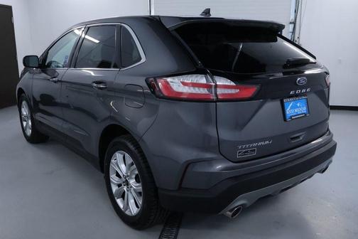 Gray Metallic 2024 Ford Edge Titanium