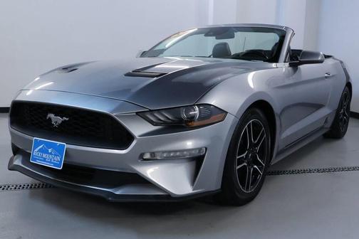 Iconic Silver Metallic 2021 Ford Mustang EcoBoost Premium