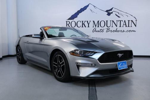 Iconic Silver Metallic 2021 Ford Mustang EcoBoost Premium