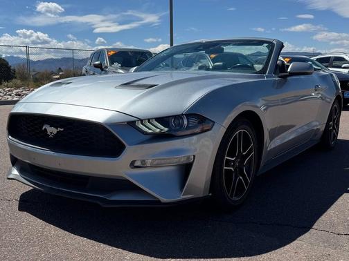 Iconic Silver Metallic 2021 Ford Mustang EcoBoost Premium
