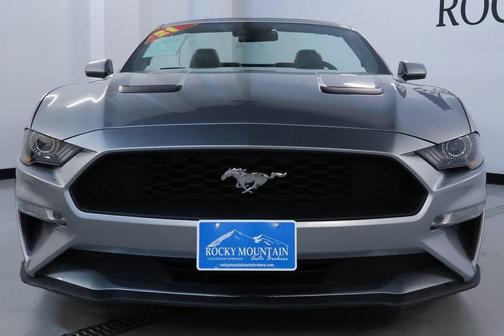 Iconic Silver Metallic 2021 Ford Mustang EcoBoost Premium
