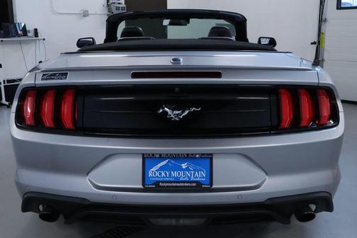Iconic Silver Metallic 2021 Ford Mustang EcoBoost Premium