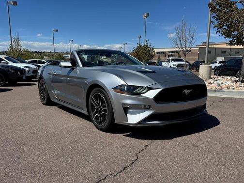 Iconic Silver Metallic 2021 Ford Mustang EcoBoost Premium