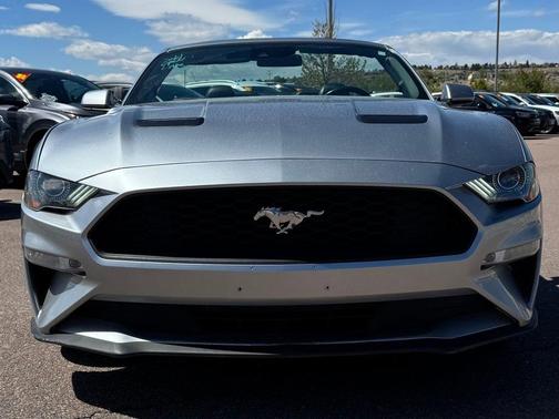 Iconic Silver Metallic 2021 Ford Mustang EcoBoost Premium