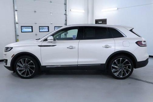 White Platinum Clearcoat Metallic 2019 Lincoln Nautilus Reserve