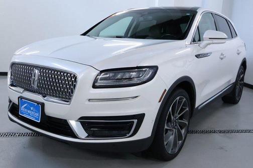 White Platinum Clearcoat Metallic 2019 Lincoln Nautilus Reserve