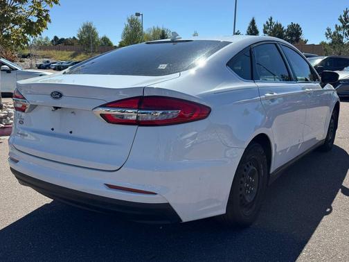 Oxford White 2020 Ford Fusion S