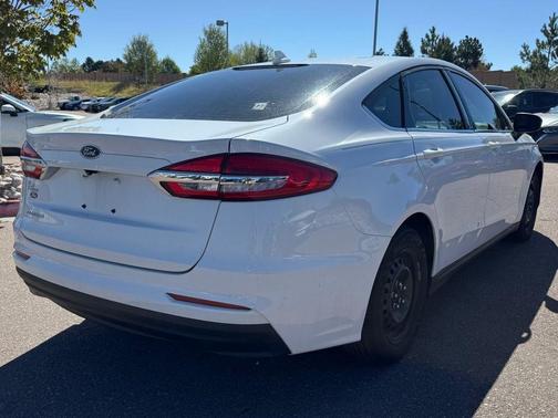 Oxford White 2020 Ford Fusion S