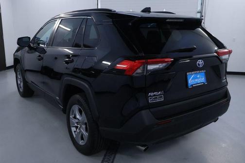 Midnight Black Metallic 2022 Toyota RAV4 Hybrid LE