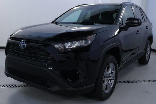 Midnight Black Metallic 2022 Toyota RAV4 Hybrid LE