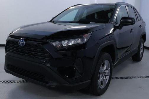 Midnight Black Metallic 2022 Toyota RAV4 Hybrid LE