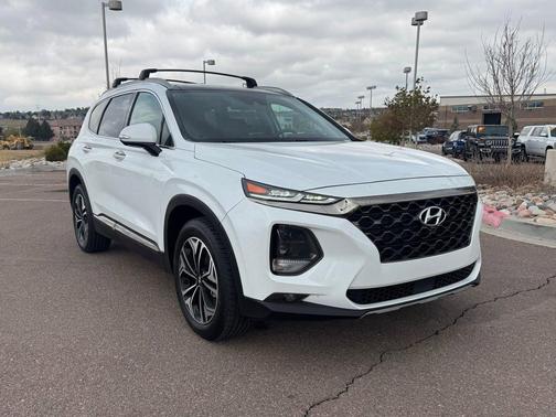 Quartz White 2020 Hyundai SANTA FE 2.0T Limited