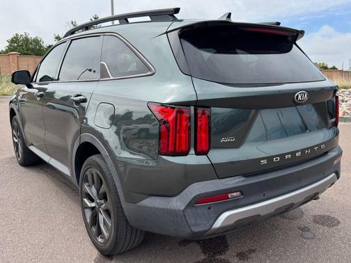 Aruba Green 2021 Kia Sorento SX Prestige X-Line