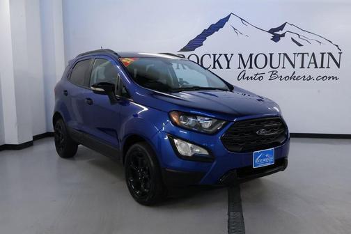 Lightning Blue Metallic 2021 Ford EcoSport SES