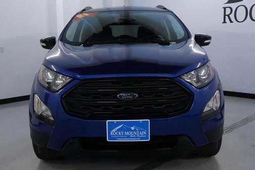 Lightning Blue Metallic 2021 Ford EcoSport SES