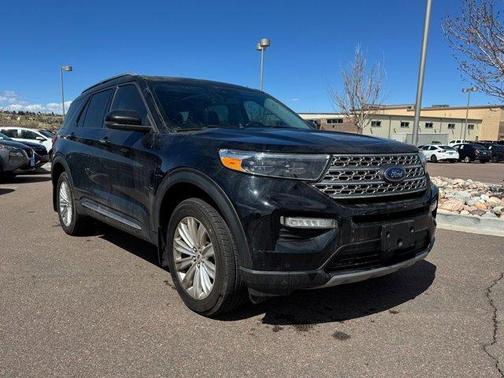 Black 2021 Ford Explorer Limited