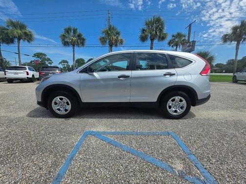 Alabaster Silver Metallic 2014 Honda CR-V LX