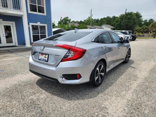 Lunar Silver Metallic 2017 Honda Civic Touring