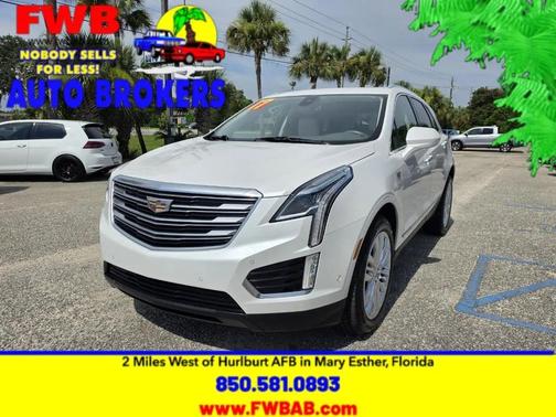 White 2017 Cadillac XT5 Premium Luxury