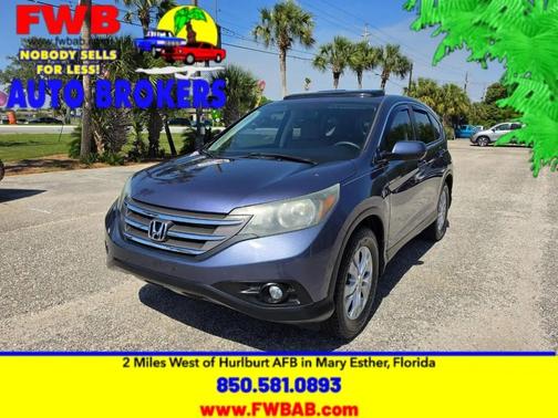 Blue 2014 Honda CR-V EX
