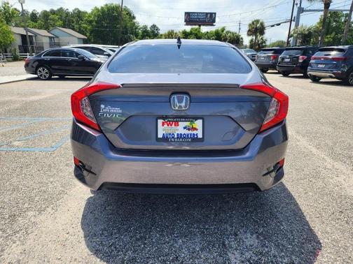 Modern Steel Metallic 2016 Honda Civic EX-T