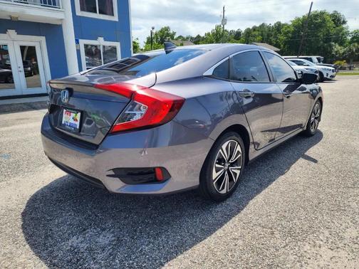 Modern Steel Metallic 2016 Honda Civic EX-T