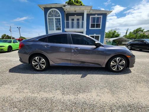 Modern Steel Metallic 2016 Honda Civic EX-T