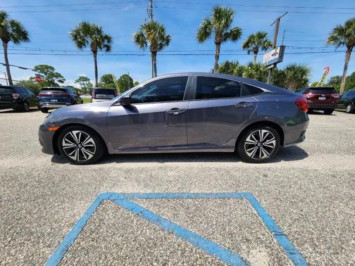 Modern Steel Metallic 2016 Honda Civic EX-T