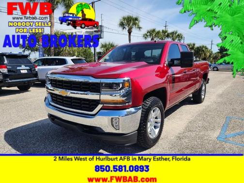 Red 2019 Chevrolet Silverado 1500 1LT