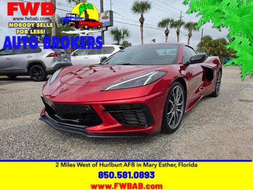 Red Mist Metallic Tricoat 2023 Chevrolet Corvette Stingray w/2LT