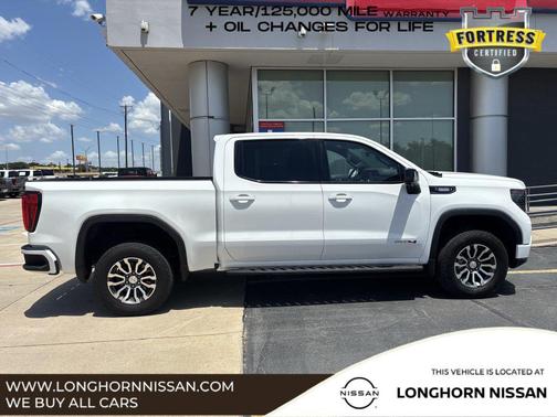 Summit White 2023 GMC Sierra 1500 AT4