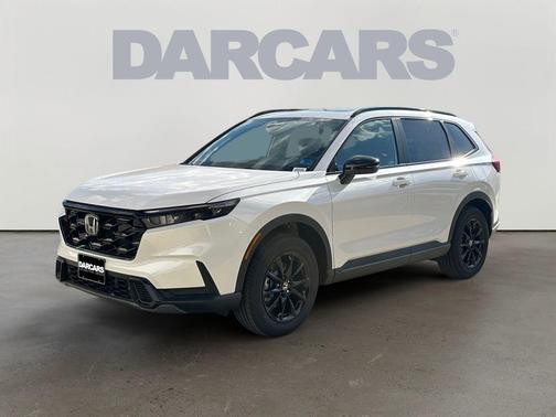 Platinum White Pearl 2026 Honda CR-V Hybrid Sport-L AWD