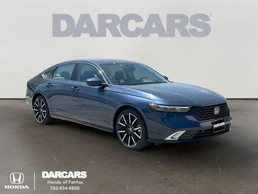 Canyon River Blue Metallic 2026 Honda Accord Hybrid Touring