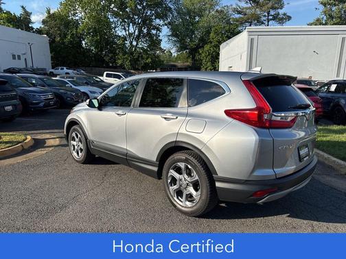 Lunar Silver Metallic 2018 Honda CR-V EX-L