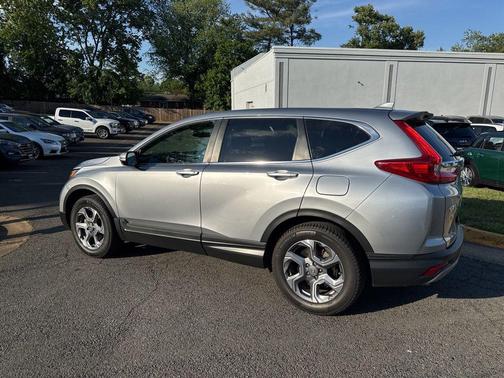 Lunar Silver Metallic 2018 Honda CR-V EX-L
