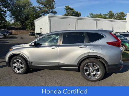 Lunar Silver Metallic 2018 Honda CR-V EX-L